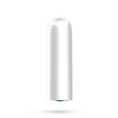 Vibratoare glont - Crushious Quackers Glont Vibrator Reincarcabil cu 10 Moduri Puternice de Vibratie Alb foto