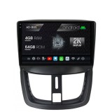Cumpara ieftin Navigatie 2K Peugeot 207, Android OS, S-Quadcore 4GB RAM + 64GB ROM, 9.5 Inch - AD-BGS90042K+AD-BGRKIT263