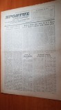 sportul popular 19 iulie 1954-flacara ploiesti-szegedi haladas 3-1,sah,scrima