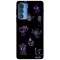 Husa compatibila cu Motorola G100 model Neon Ghost pokemon, Silicon, TPU, Viceversa