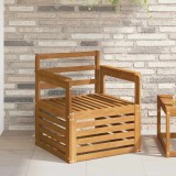 vidaXL Set Canapele Exterior Lemn Acacia Natural Design Modern Gradina Terasa Durabil 71x63x73cm