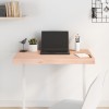 Gossi blat de masa, 80x40x(2-6) cm, lemn masiv de stejar netratat