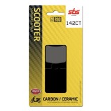 SBS - plăcuțe de fr&acirc;nă 142CT pentru scuter (Carbon/Ceramic)