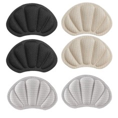 Set 2 branturi cu pernite pentru calcaie, design ingrosat , Suport moale si ergonomic pentru confort, amortizare si protectie la mers