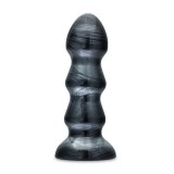 Cumpara ieftin Jet Black &ndash; Dop anal mare cu nervuri