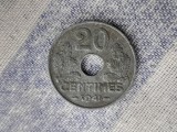 20 centimes 1941 franta, Europa