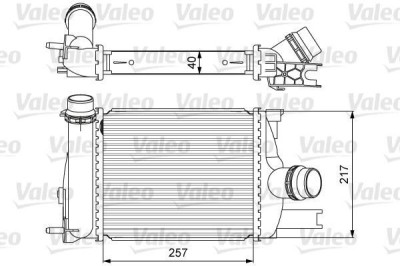 Valeo Intercooler, compresor foto