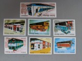 guineea - Timbre trenuri, locomotive, cai ferate, nestampilate MNH