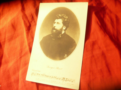 Ilustrata - Personalitati- Compozitor Francez - Georges Bizet , inc.sec.XX foto