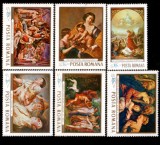 1968 - Reproduceri de arta II, serie neuzata