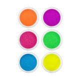 Cumpara ieftin Kit nail art, 6pcs - sclipici mic, 5g, INGINAILS