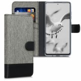 Cumpara ieftin Husa pentru Samsung Galaxy S20 FE, Textil, Gri, 53611.22, Kwmobile