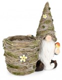 Cumpara ieftin Ghiveci flori cu Pitic ceramica 38x23x44 cm