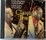 Coleman Hawkins / Lester Young &lrm;&ndash; Classic Tenors NM / NM cd jazz _ CBS, SUA, 1989