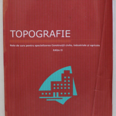 TOPOGRAFIE , NOTE DE CURS PENTRU SPECIALIZAREA CONSTRUCTII CIVILE , INDUSTRIALE SI AGRICOLE , de MARCEL COSTEL BRISAN , 2005 , PREZINTA URME DE INDOIR