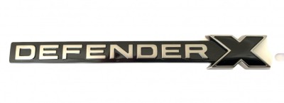 NOUĂ EMBLEMA ORIGINALĂ SCRĂTĂ LAND ROVER DEFENDER - X DEFENDERX L8B2-001B40-CNB foto