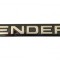 NOUĂ EMBLEMA ORIGINALĂ SCRĂTĂ LAND ROVER DEFENDER - X DEFENDERX L8B2-001B40-CNB