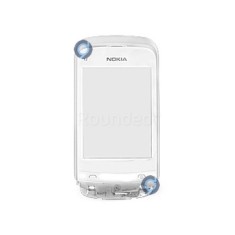 Capacul frontal al Nokia C2-02, C2-03 și panoul tactil alb