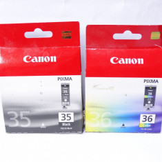 Cartus cartuse imprimanta Canon PGI-35 negru + CLI-36 color originale
