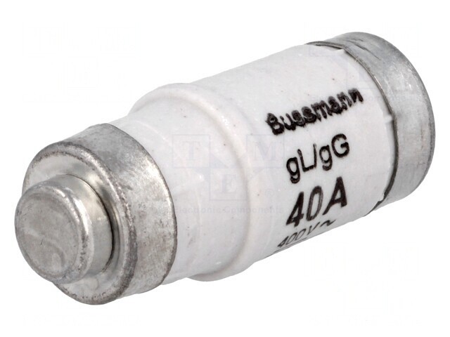 Siguranță ceramică 40A 400VAC 250VDC industrială