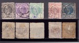 Cumpara ieftin ✅ RO 1889 LP 44 "Carol I - Vulturi -filigran stema mica " seria stampilata din imagine - lipsa marca de 10B !!!