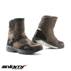 Ghete (cizme) pentru scuter - motocicleta Adventure (Touring) Unisex Seventy model SD-BA5 culoare: maro Maro 47