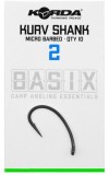 Carlige KORDA Basix Kurv Barbed, Nr.6, 10buc/pac