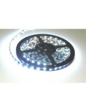 Banda led alba 60 leduri /metru, 12V, rezistenta la apa, la rola de 5 metri, Xenon Bright