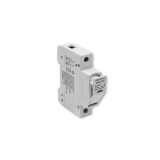 Bază de siguranță Qoltec cu diodă + siguranță DC | 1P | 1000V | 20A | 10x38 | solar