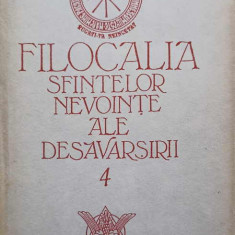 FILOCALIA SFINTELOR NEVOINTE ALE DESAVARSIRII VOL.4-TRADUCERE, INTRODUCERE SI NOTE DE DUMITRU STANILOAE