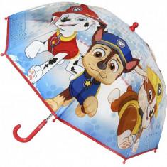 Umbrela transparenta Paw Patrol, diametru 66 cm SunCity CEP2400000399 B360662 foto