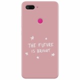 Husa silicon pentru Xiaomi Mi 8 Lite, The Future Is Bright