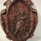 Un deosebit tablou , basorelief perete din lemn masiv sculptat
