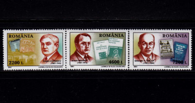 RO 2001 LP 1544 &amp;quot;Aniversari - personalitati (I)&amp;quot; , serie ,MNH foto