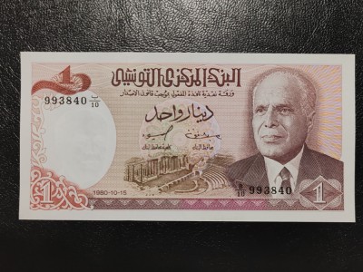 Tunisia 1 dinar foto