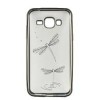 Pachet Folie Sticla + Husa Tellur Slim Samsung J3 2016 J320 Fluturi