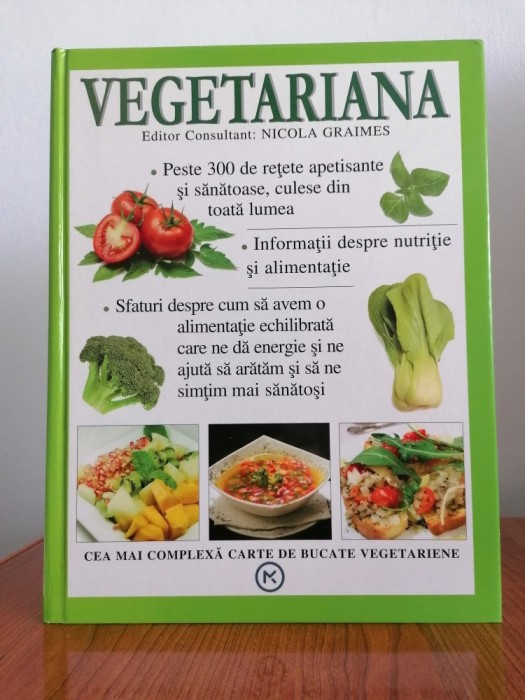 Nicola Graimes (editor), Vegetariana (cartonată, format mare)