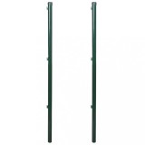 vidaXL St&acirc;lpi pentru gard, 2 buc., 115 cm 140364