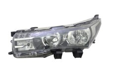 Far Toyota Corolla (E18), 07.2013-05.2016, partea Stanga, cu lumina timp de zi tip LED; H11+HB3+LED; electric; fara motor, TYC 20F050A62B