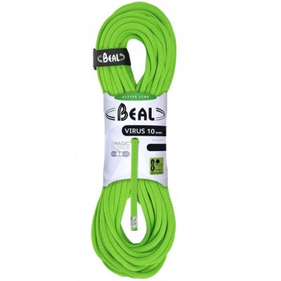 Coarda dinamica BEAL Virus 10.0mm 60m solid green foto