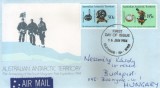 Antarctica Australiana 1984 - 75th Expediția Polului Magnetic, FDC circulata