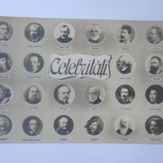Carte postala Celebritati,necirculata cca 1915