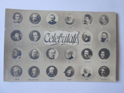 Carte postala Celebritati,necirculata cca 1915 foto