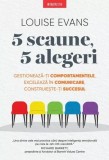 5 scaune, 5 alegeri - Paperback brosat - Louise Evans - Litera