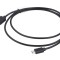 Cablu USB 2.0 A la Micro B 1m Negru Aurit