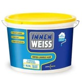 Vopsea lavabila interior alb, 5 L, finish mat, acoperire uniforma