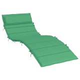Cumpara ieftin Perna de sezlong, verde, 180x60x4 cm, textil Oxford