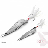 Lingura oscilantă Delphin SLOT - WAMP 20g size 4/0