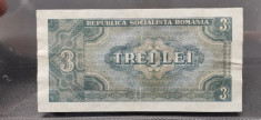 Romania bancnota 3 Lei 1966 foto