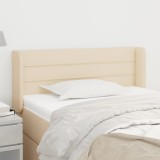 Tablie Pat Gossi Crem cu Aripioare 83cm Textil, Inaltime Reglabila 78-88cm